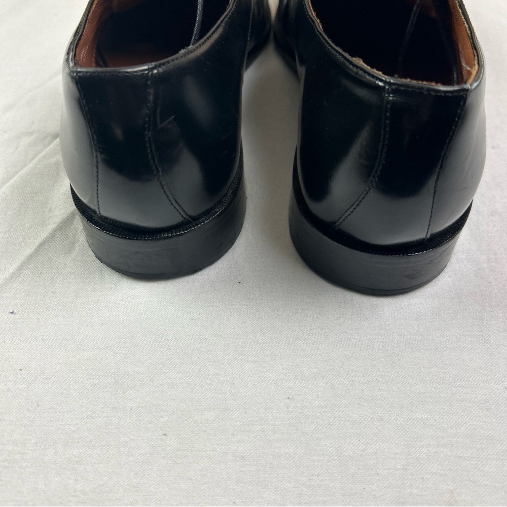 Bostonian Black Leather Men's Oxfords - Picture 5 of 8